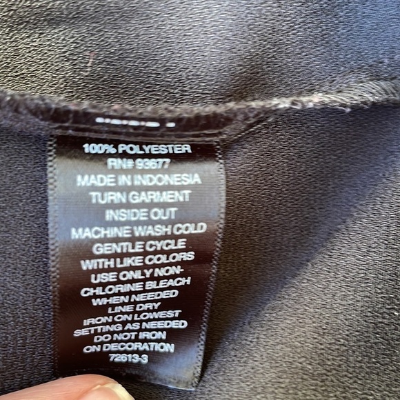 Worthington Black Shift Style Dress - Picture 8 of 9